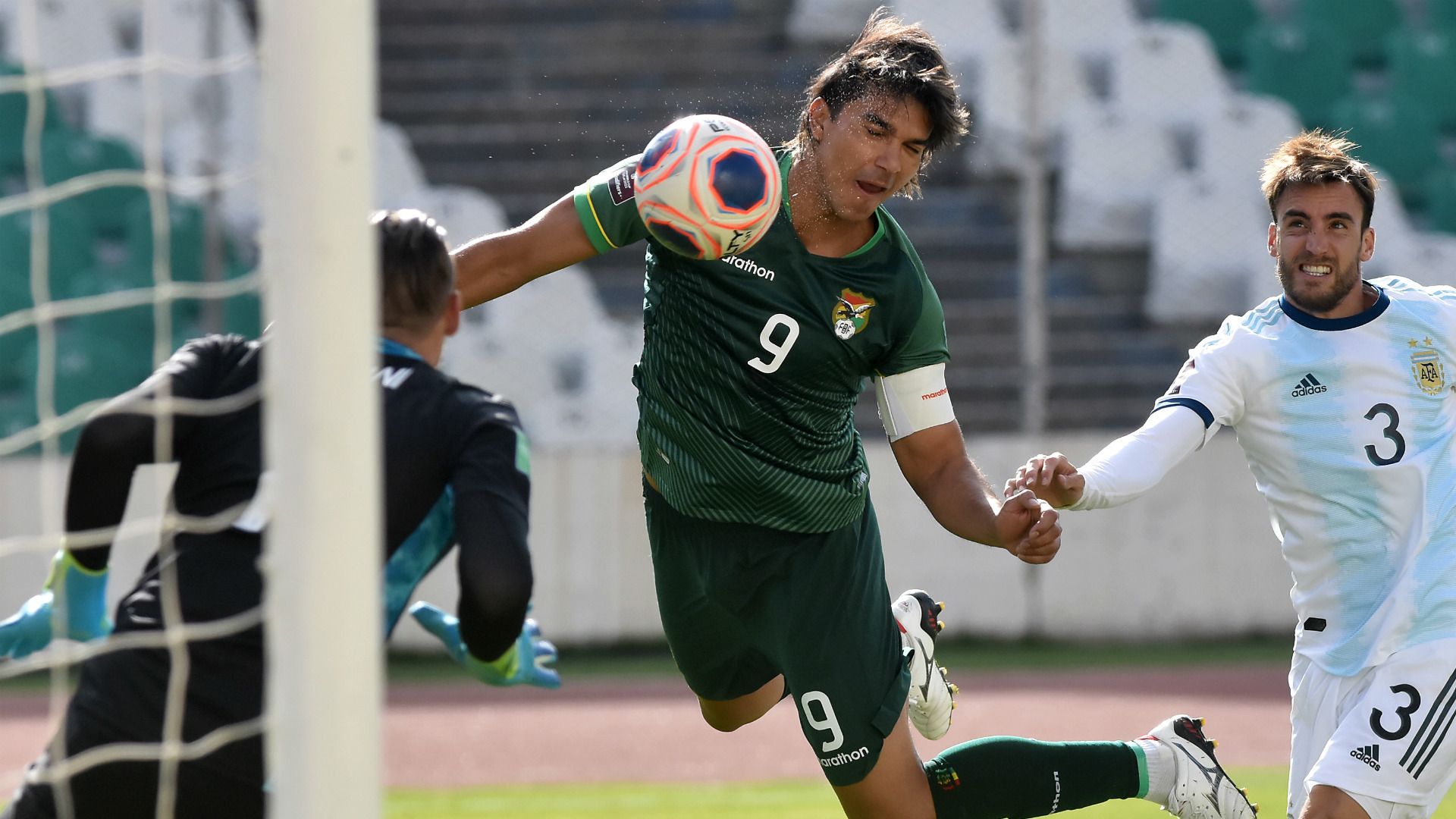 Moreno Martins gol Bolivia Argentina Eliminatorias 13102020