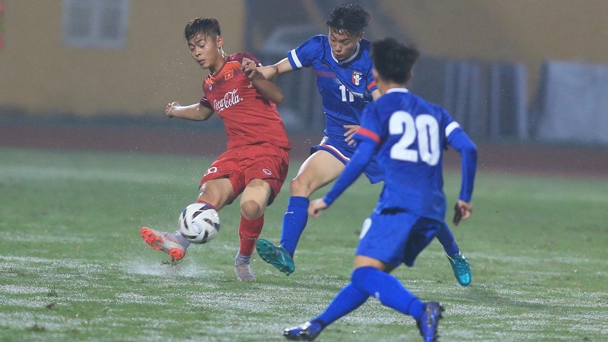 Nguyen Duc Chien U23 Vietnam U23 Taiwan 2019