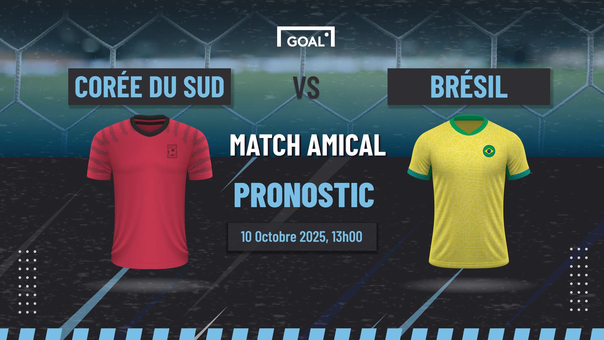 Pronostic Corée du Sud vs Brésil