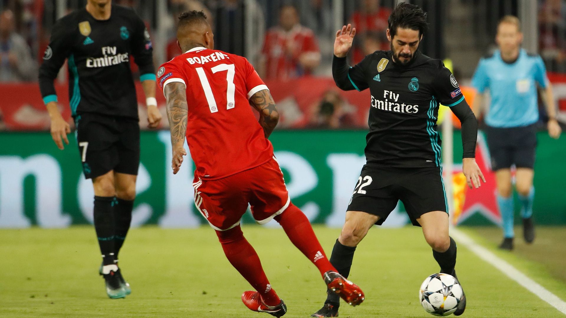 Isco Real Madrid Jerome Boateng FC Bayern Champions League 250418