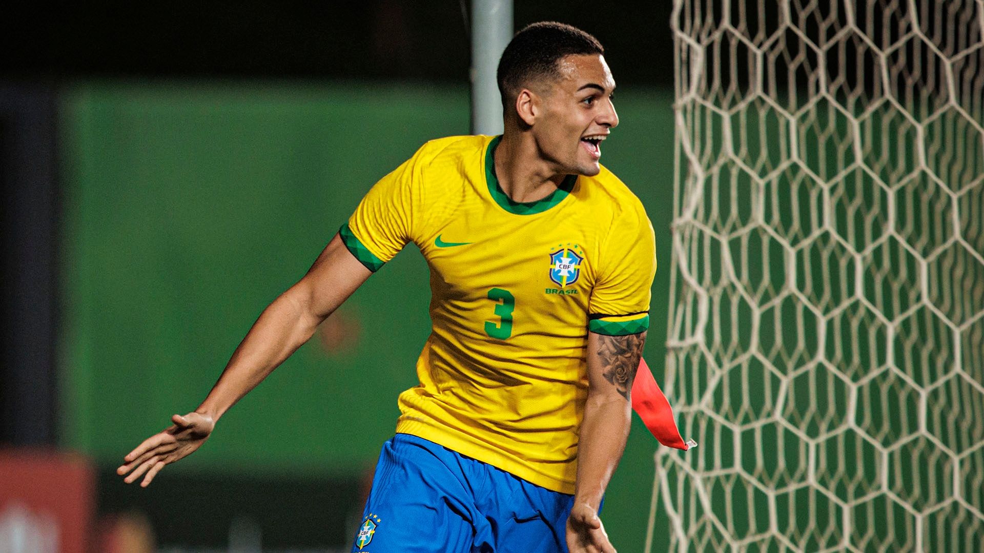 Kaiky, Brasil sub-20 x Paraguai, Torneio do Espírito Santo, 08062022