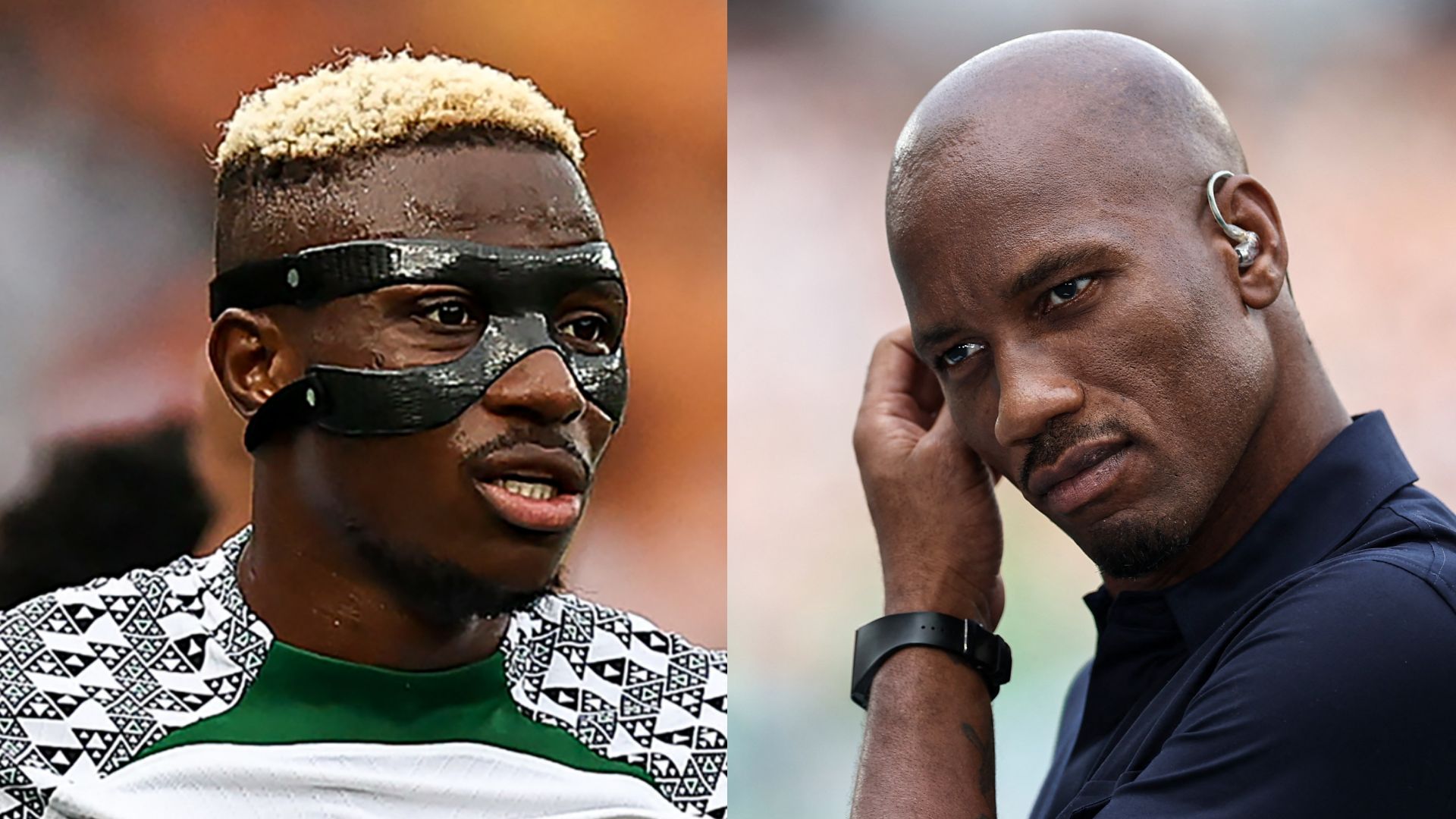 GFX Victor Osimhen Didier Drogba