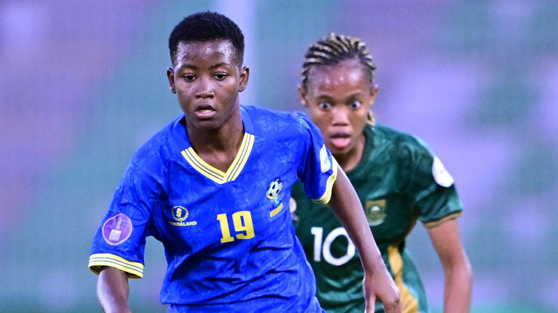 Winfrida Hubert Gerald of Tanzania & Linda Motlhalo of South Africa