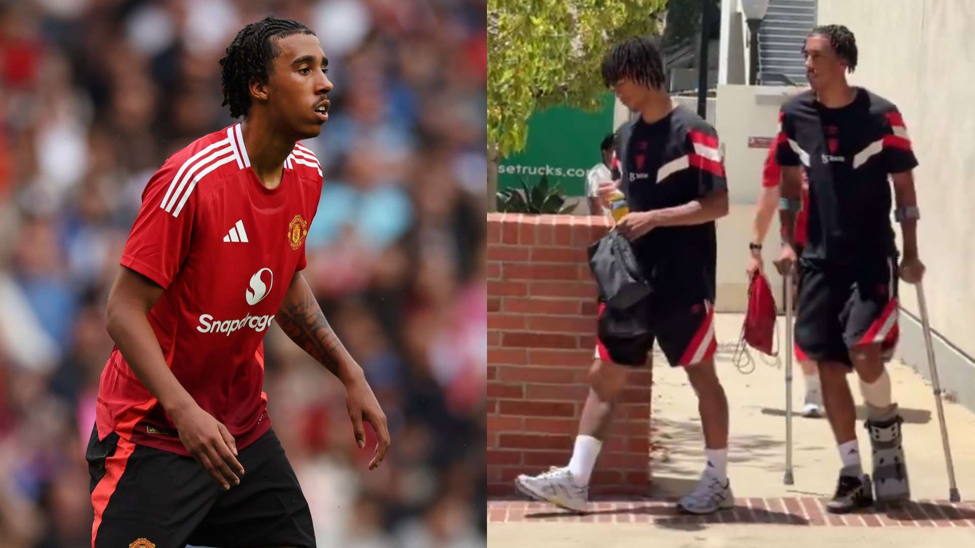 Leny Yoro injury latest: Man Utd dealt crushing blow as £52m new signing faces TWO MONTHS out with suspected broken foot | Goal.com UK