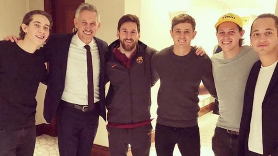 Gary Lineker Lionel Messi