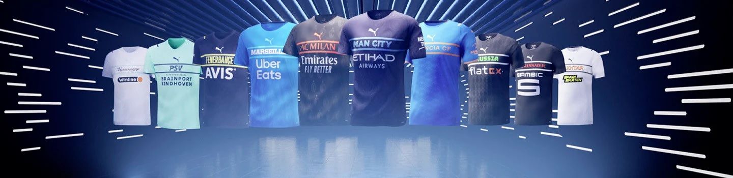 Maillots PUMA saison 2021-2022