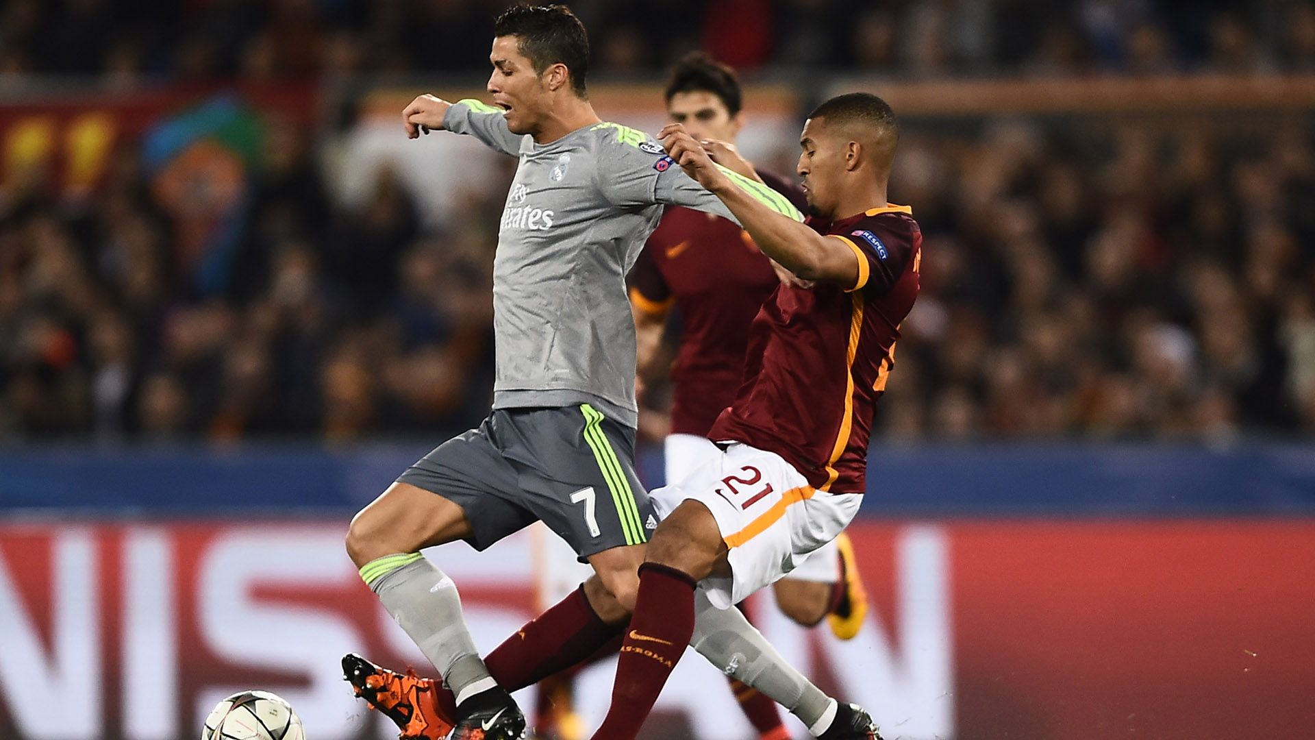 Cristiano Ronaldo Roma Real Madrid Champions League