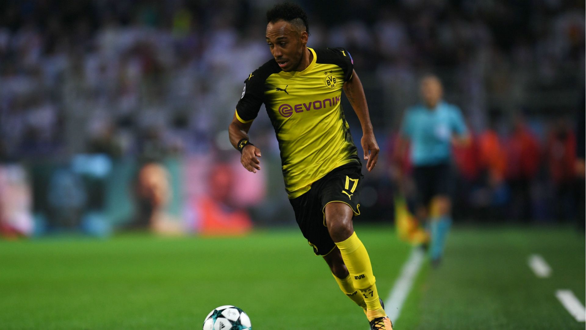 Pierre Emerick Aubameyang Borussia Dortmund Real Madrid Champions League 26092017