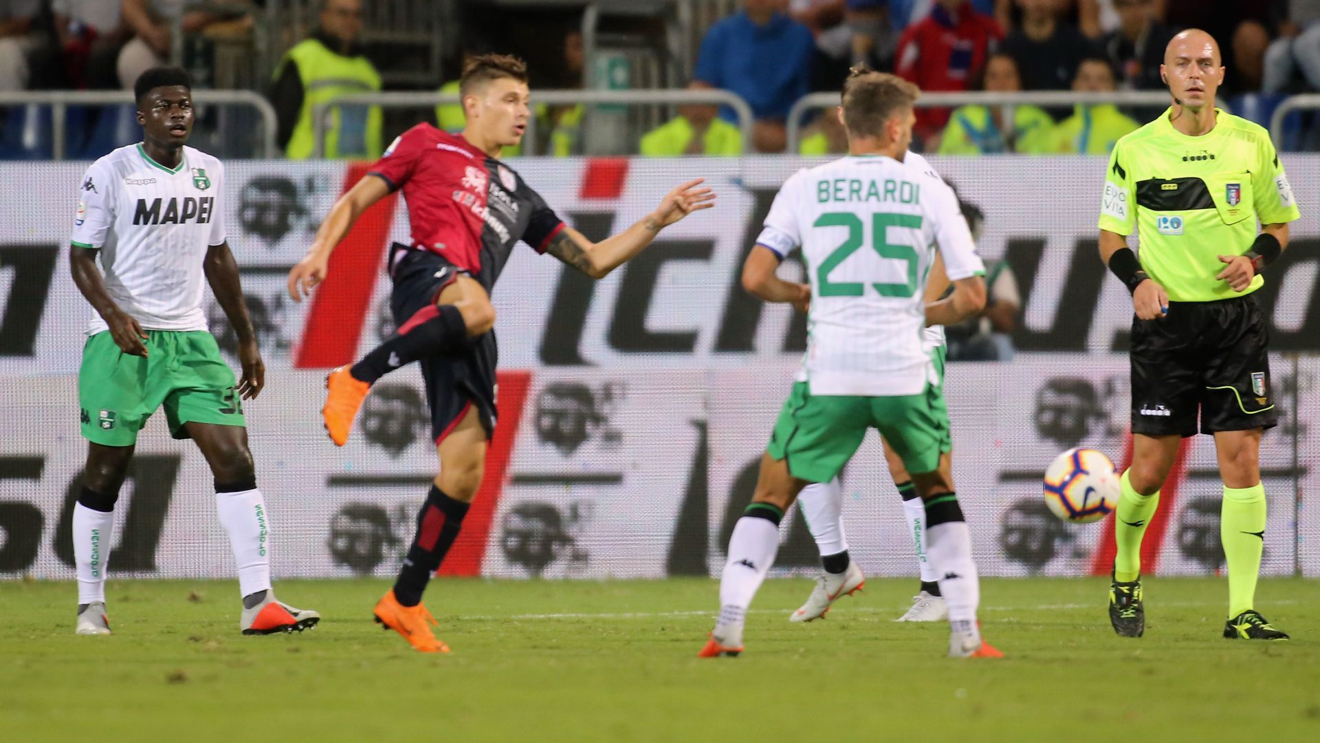 Berardi Cagliari-Sassuolo
