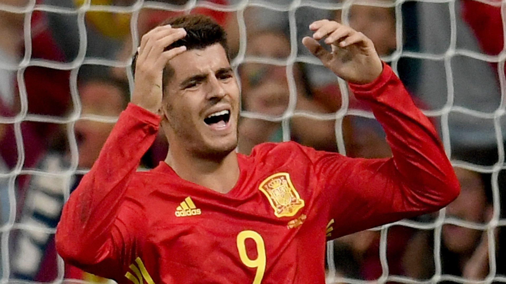 Alvaro Morata Spain 2017