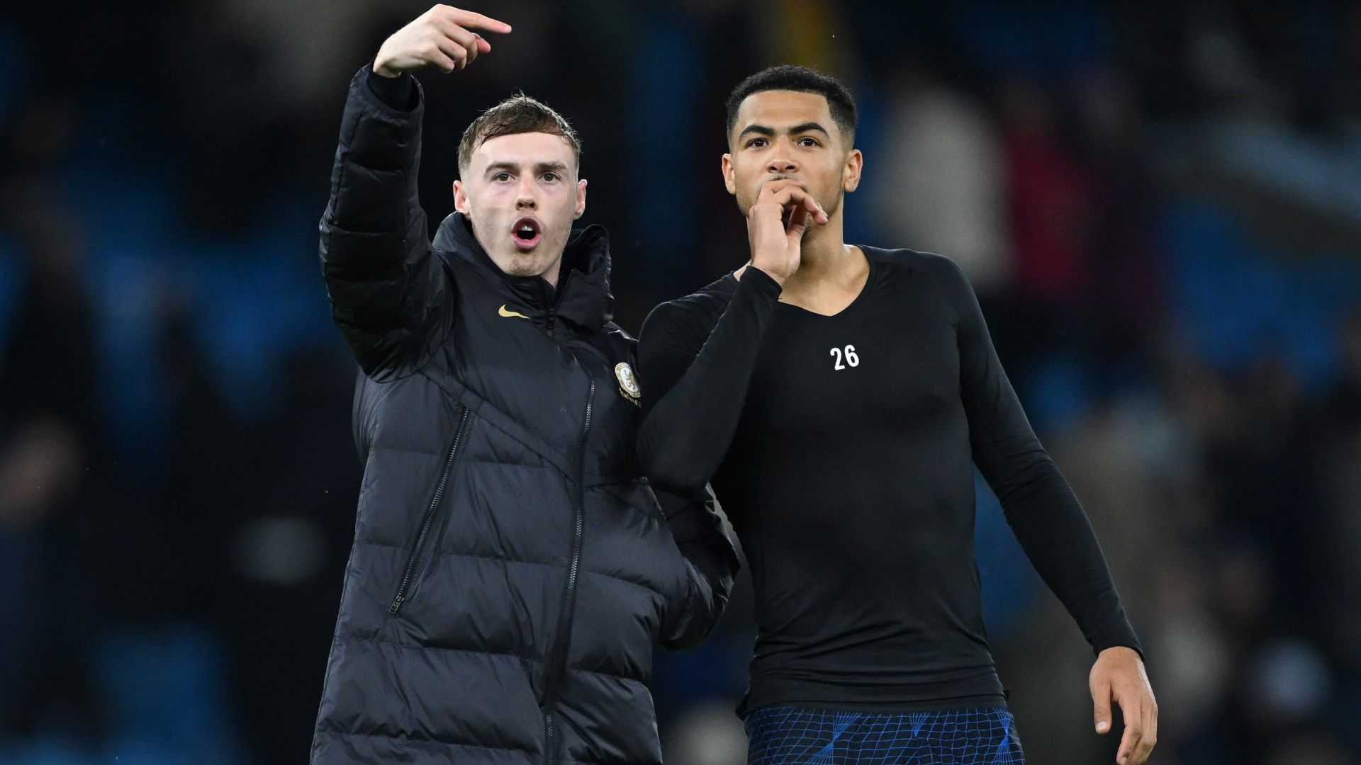 Chelsea duo Cole Palmer and Levi Colwill