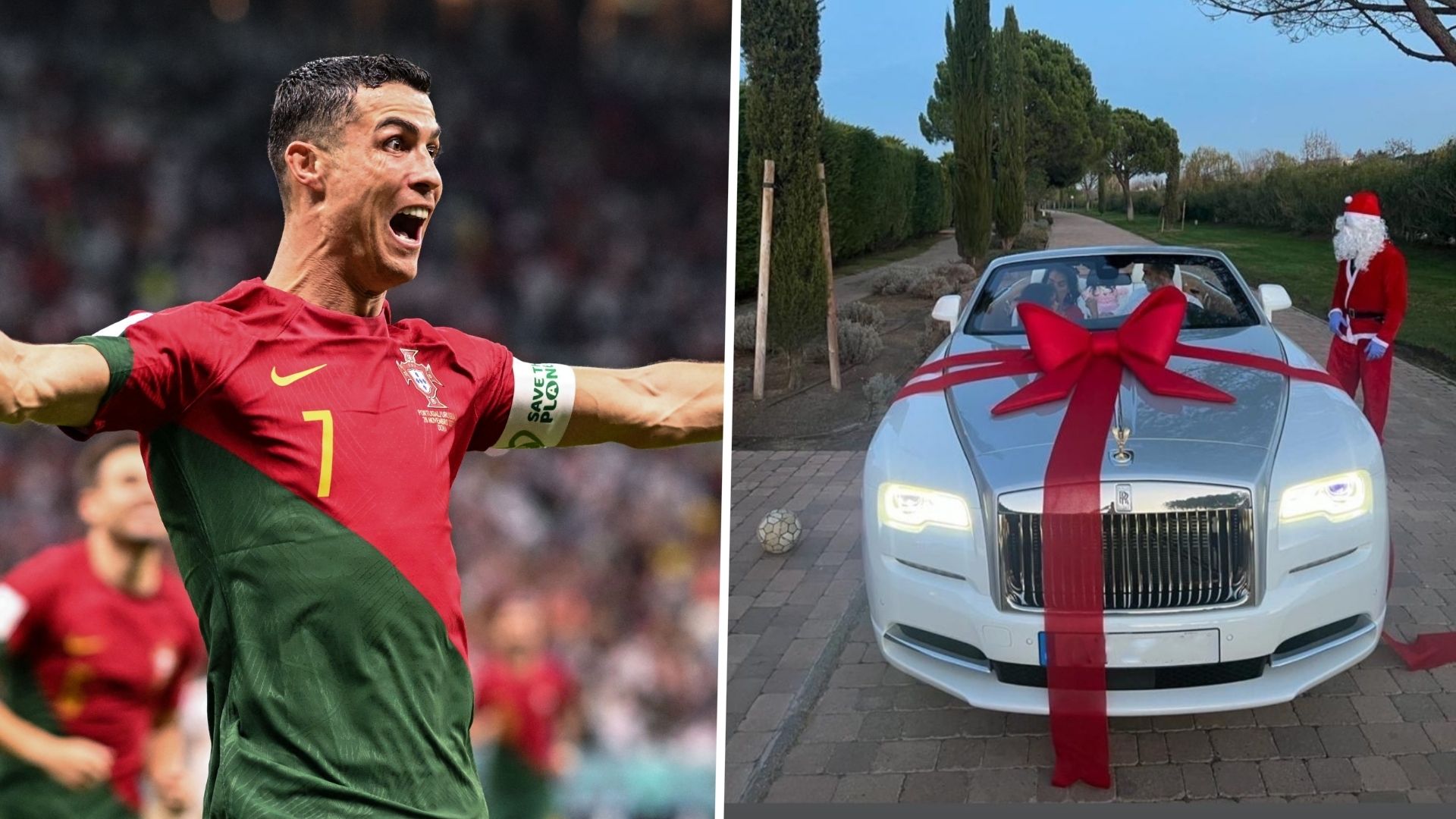 Ronaldo present