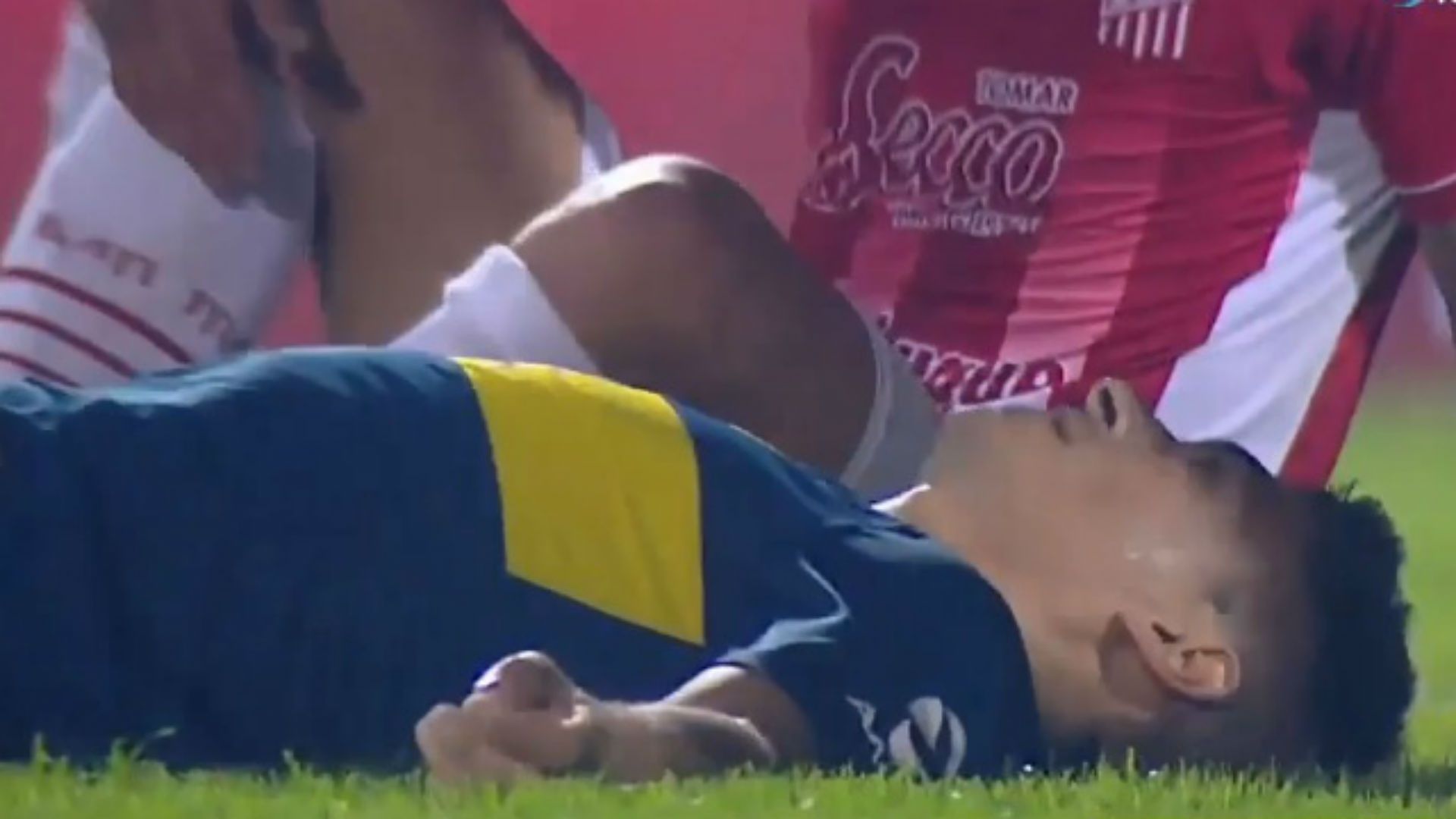 Captura TV Boca San Martin Copa Argentina Goltz 070918