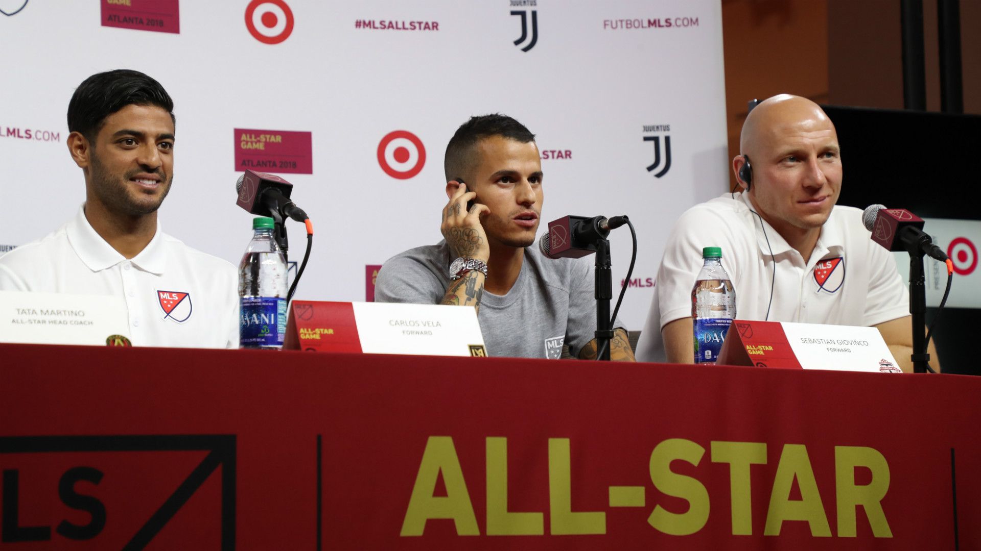 MLS All Star Presser Vela Giovinco 07302018