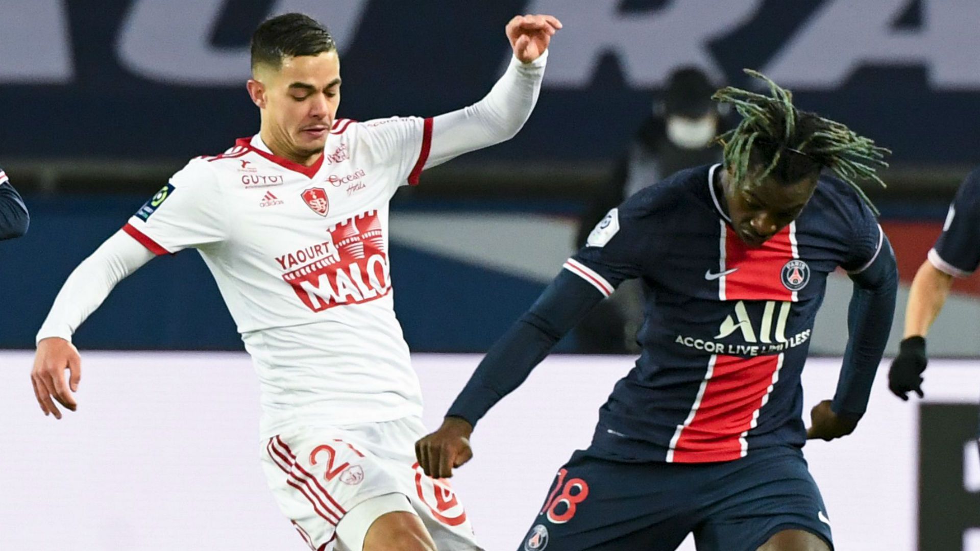 Moise Kean PSG Brest Ligue 1 09012020