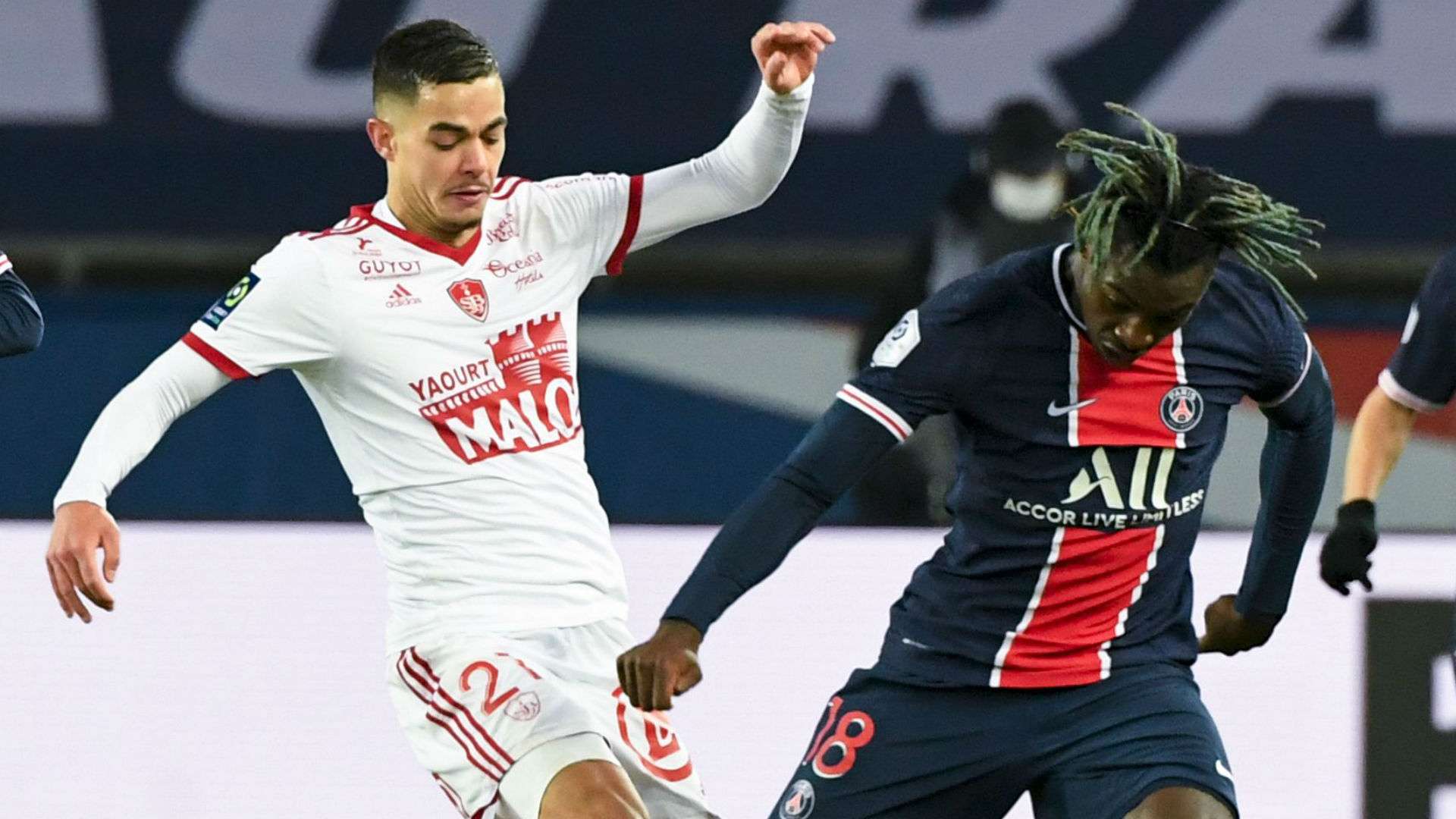 Moise Kean PSG Brest Ligue 1 09012020