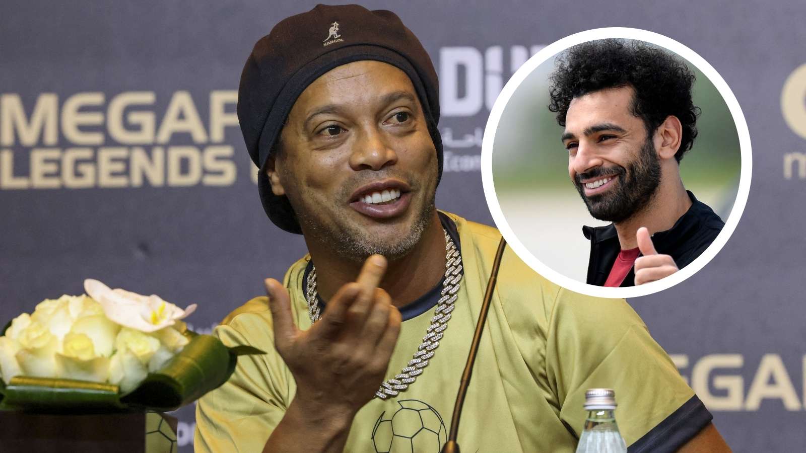 Ronaldinho, Mohamed Salah GFX