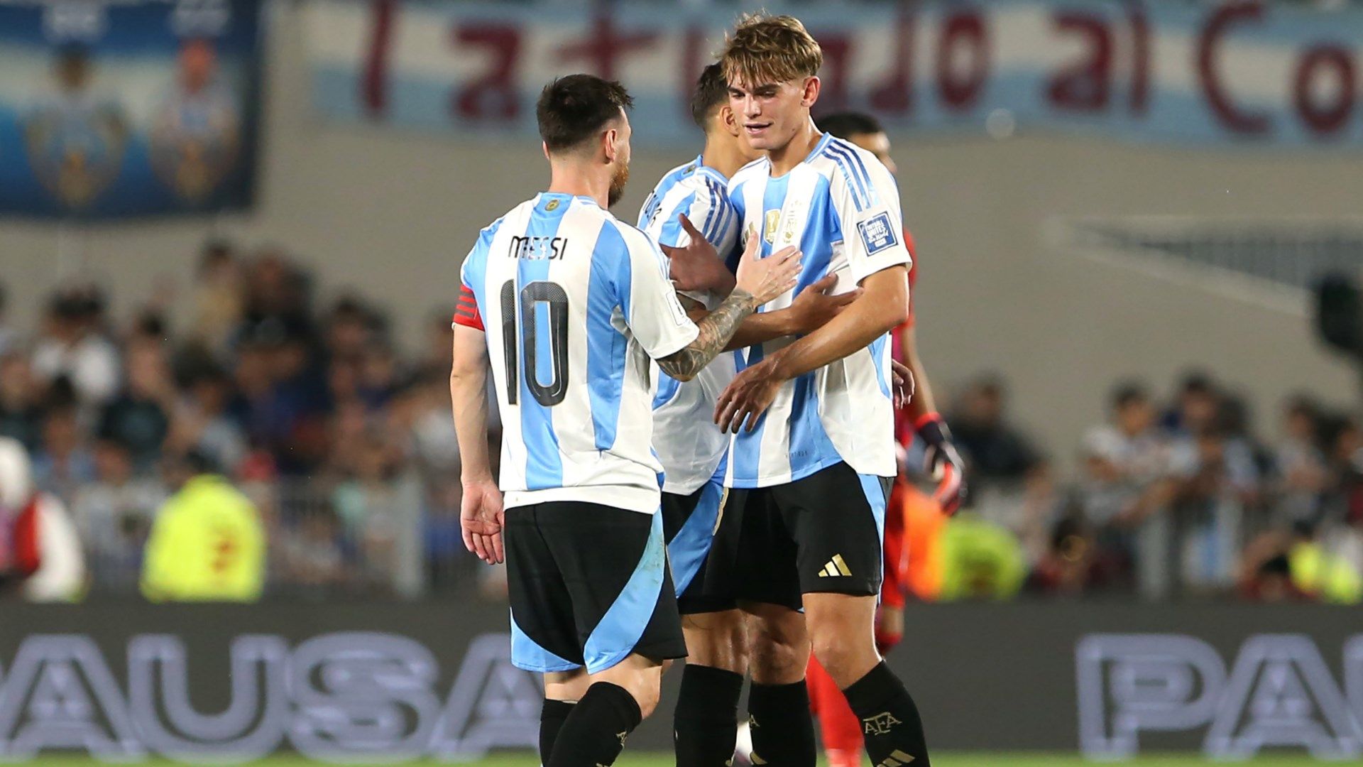 Nico Paz Messi Argentina