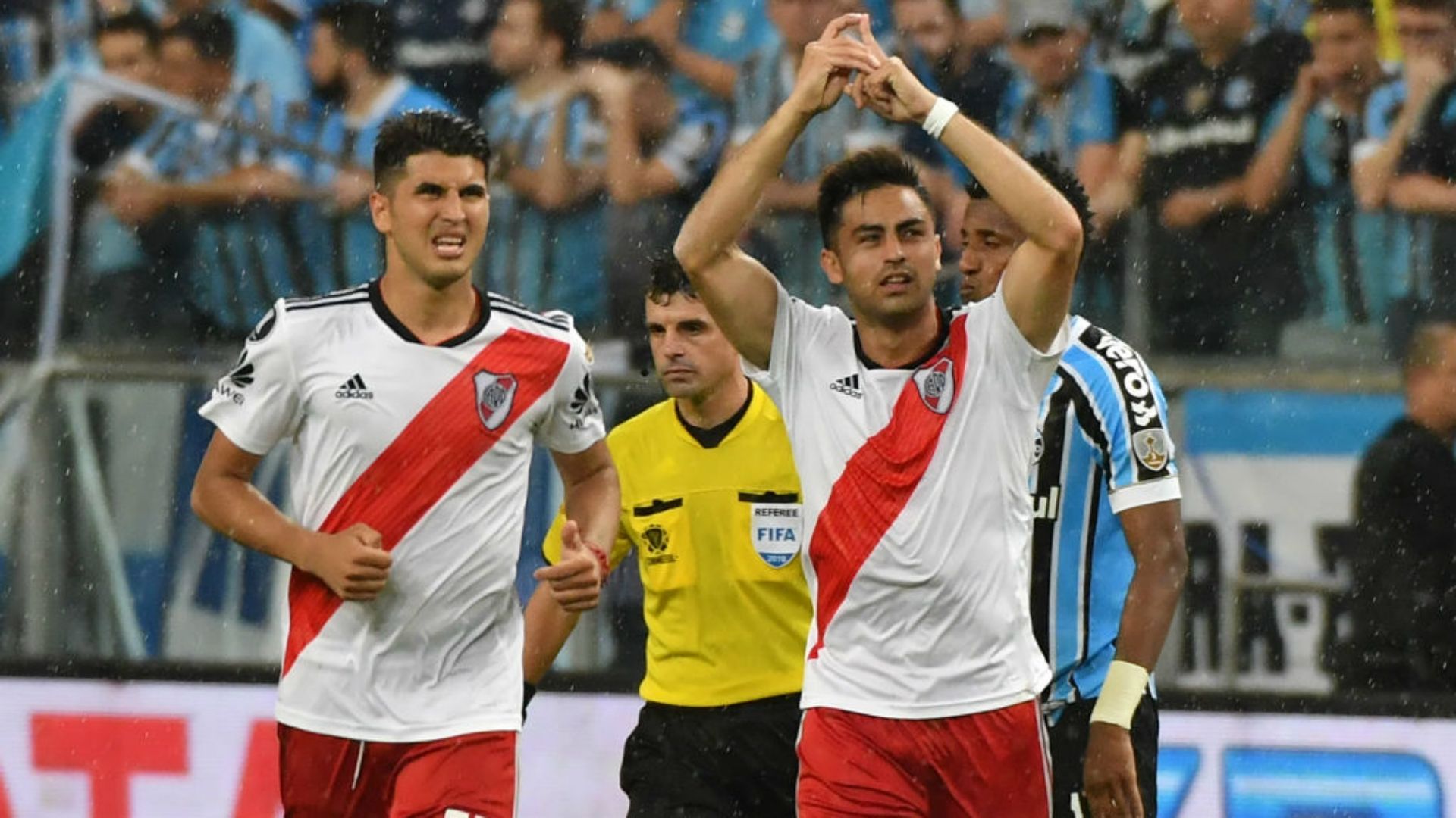 Gonzalo Martínez Grêmio River Plate Copa Libertadores 30102018