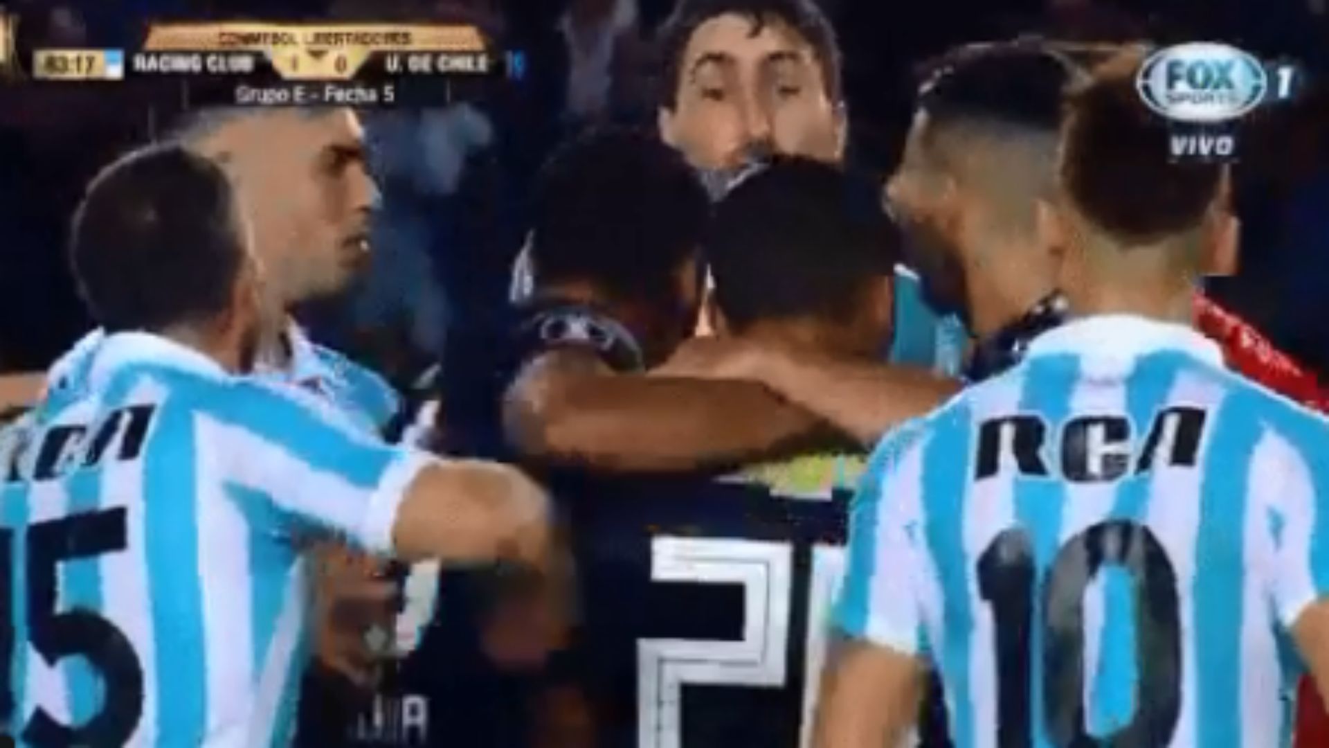 Racing U de Chile Copa Libertadores 03052018