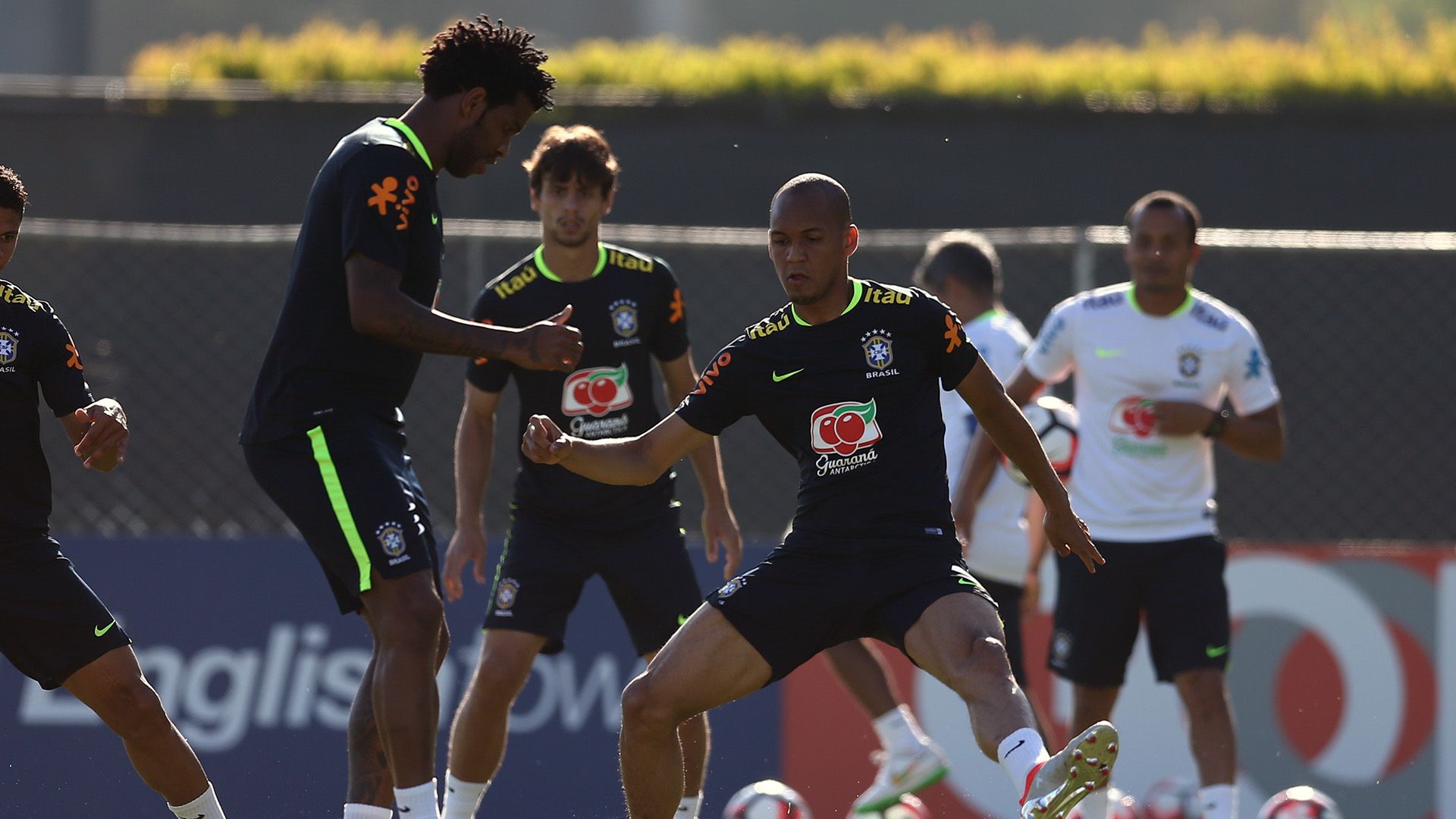 Fabinho Gil Brazil training UCLA Copa America Centenario 02062016