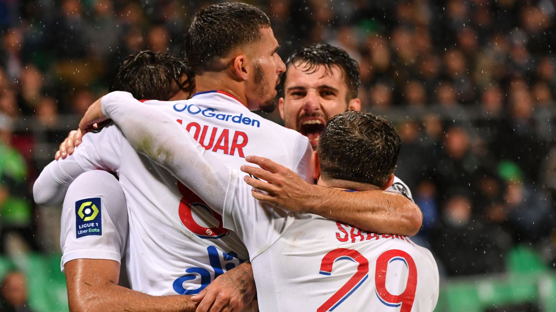 Houssem Aouar Lyon Saint-Etienne Ligue 1 03102021