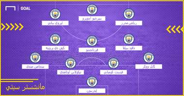 تشكيل مانشستر سيتي