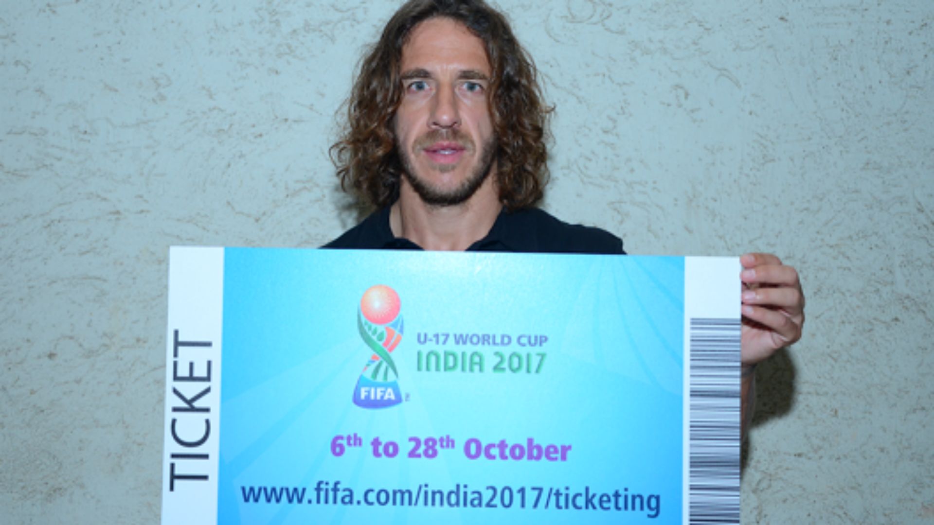 Carles Puyol FIFA U-17 World Cup India 2017