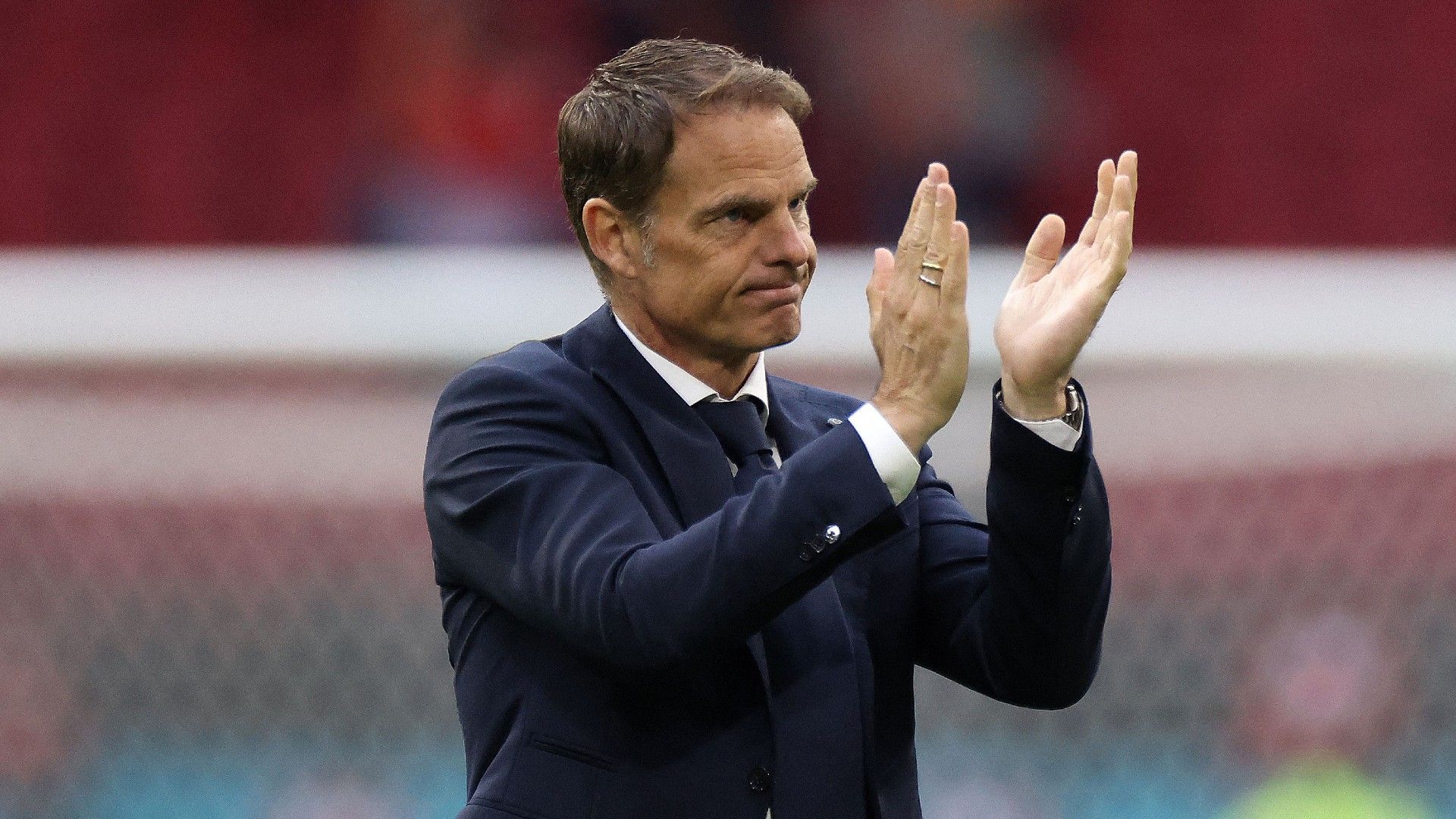 Frank de Boer Netherlands Euro 2020