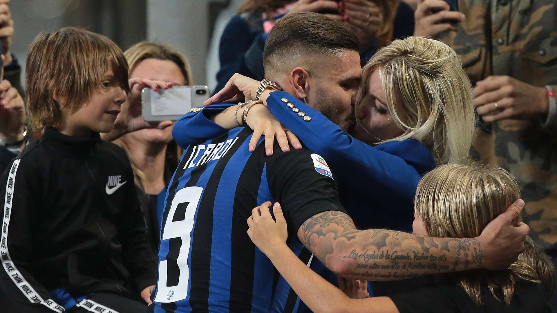 Wanda Nara Mauro Icardi Inter 2018-19