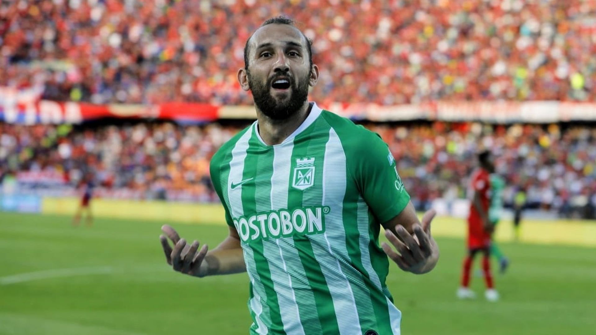 Hernán Barcos Atlético Nacional Medellín Liga Águila 2019