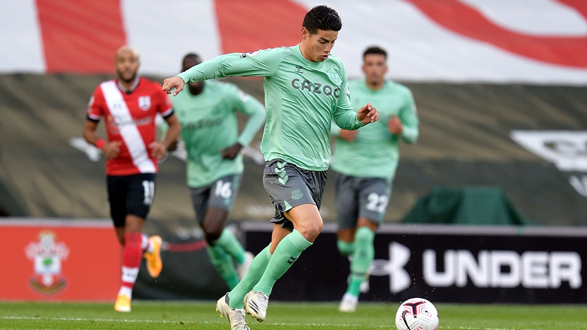 James Rodríguez Everton Premier League 2020