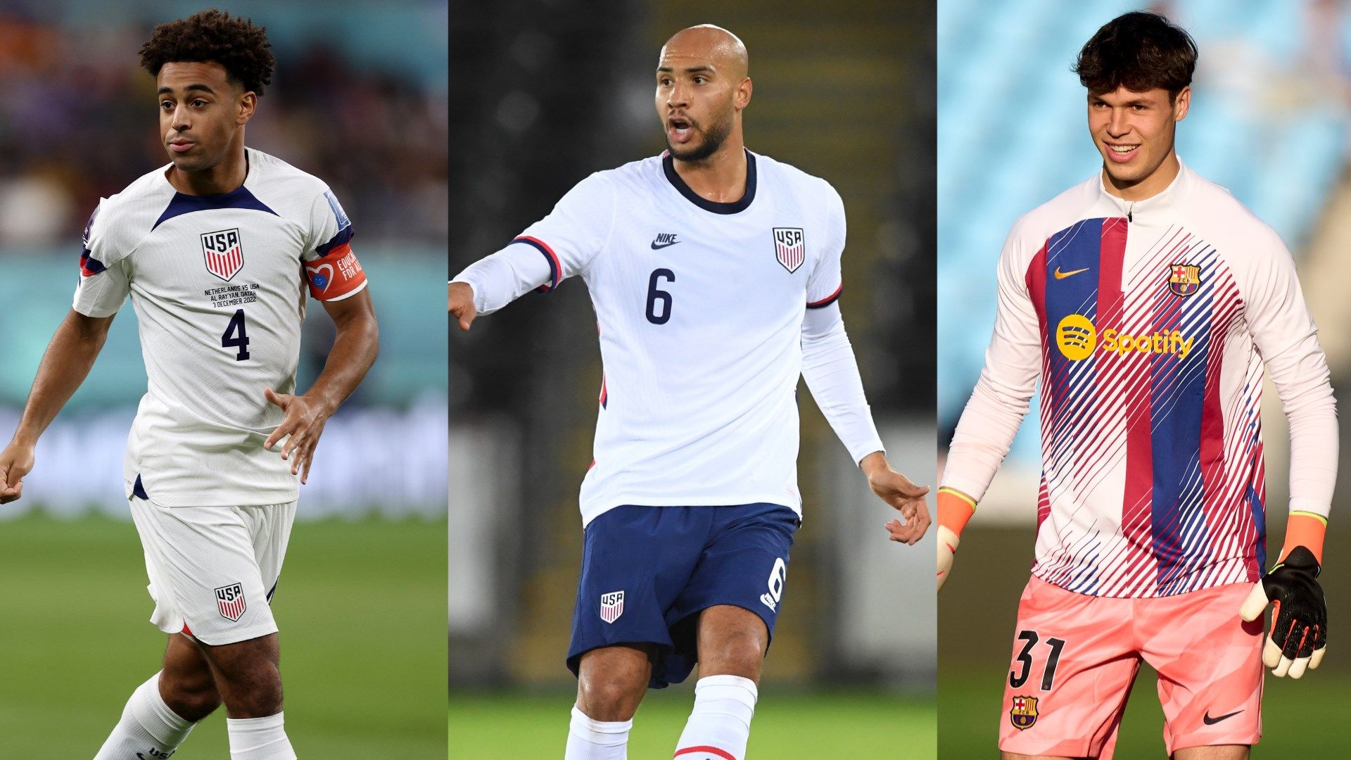 Tyler Adams, John Brooks, Diego Kochen split