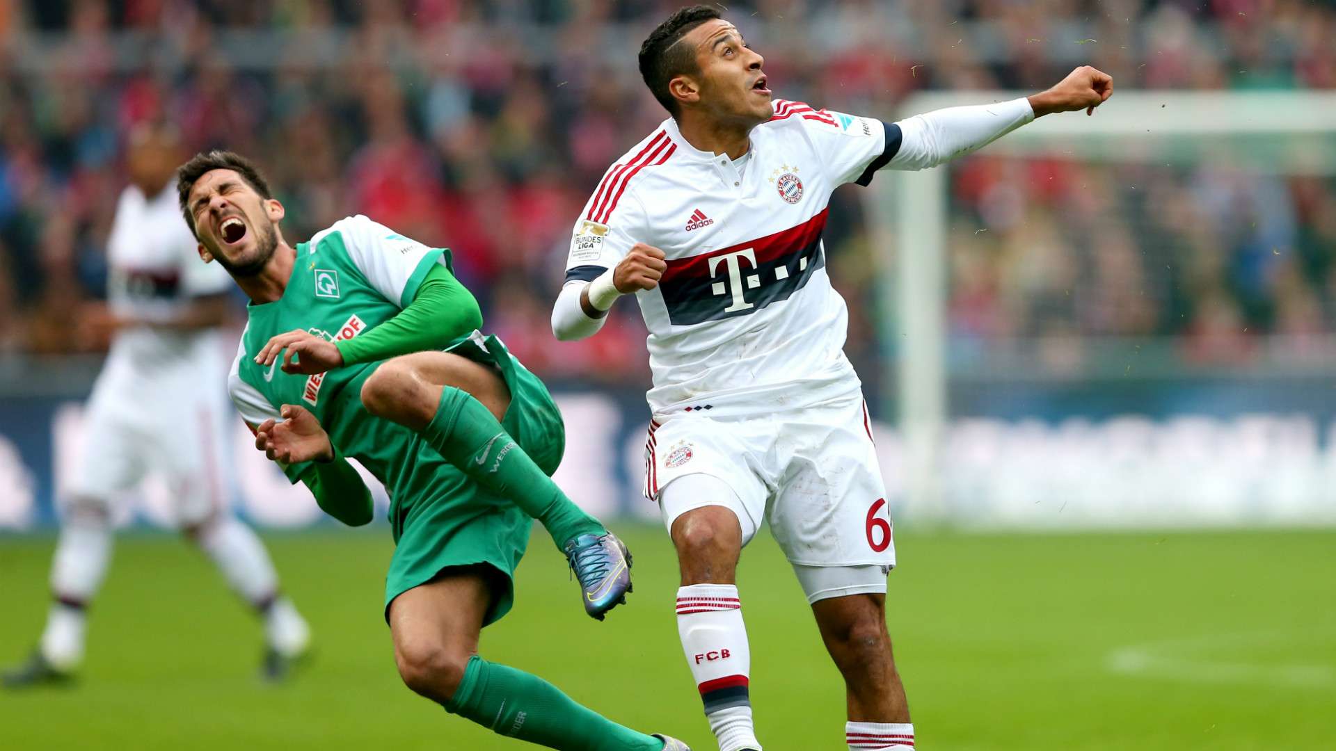 Santiago Garcia Thiago Alcantara Werder Bremen FC Bayern Munchen