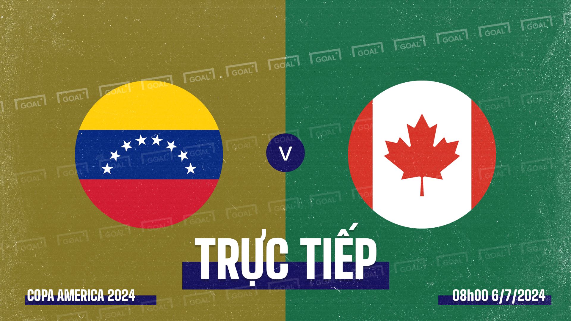 Venezuela vs Canada Copa America 2024 GFX