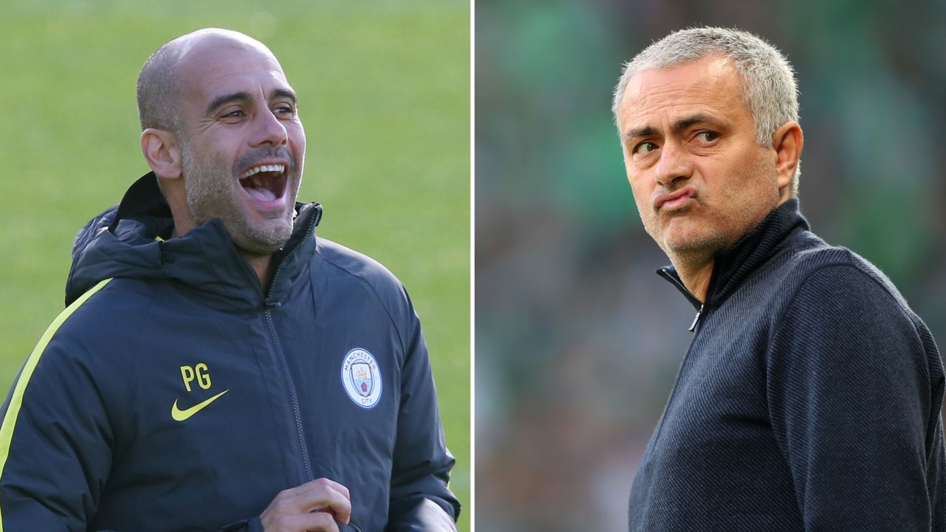 Pep Guardiola Jose Mourinho