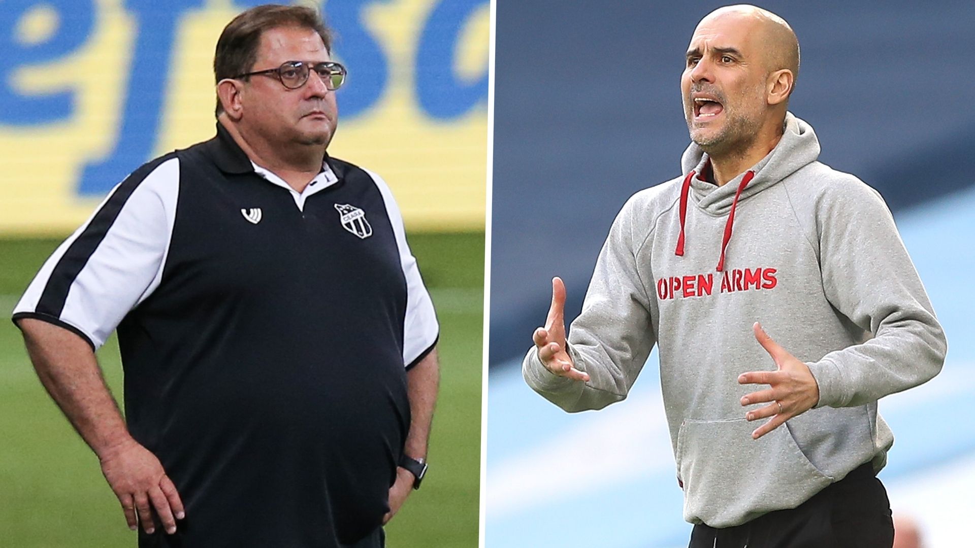 Guto Gordiola Ferreira Pep Guardiola Ceara Manchester City GFX