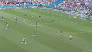 angel di maria sergio aguero argentina francia 2018