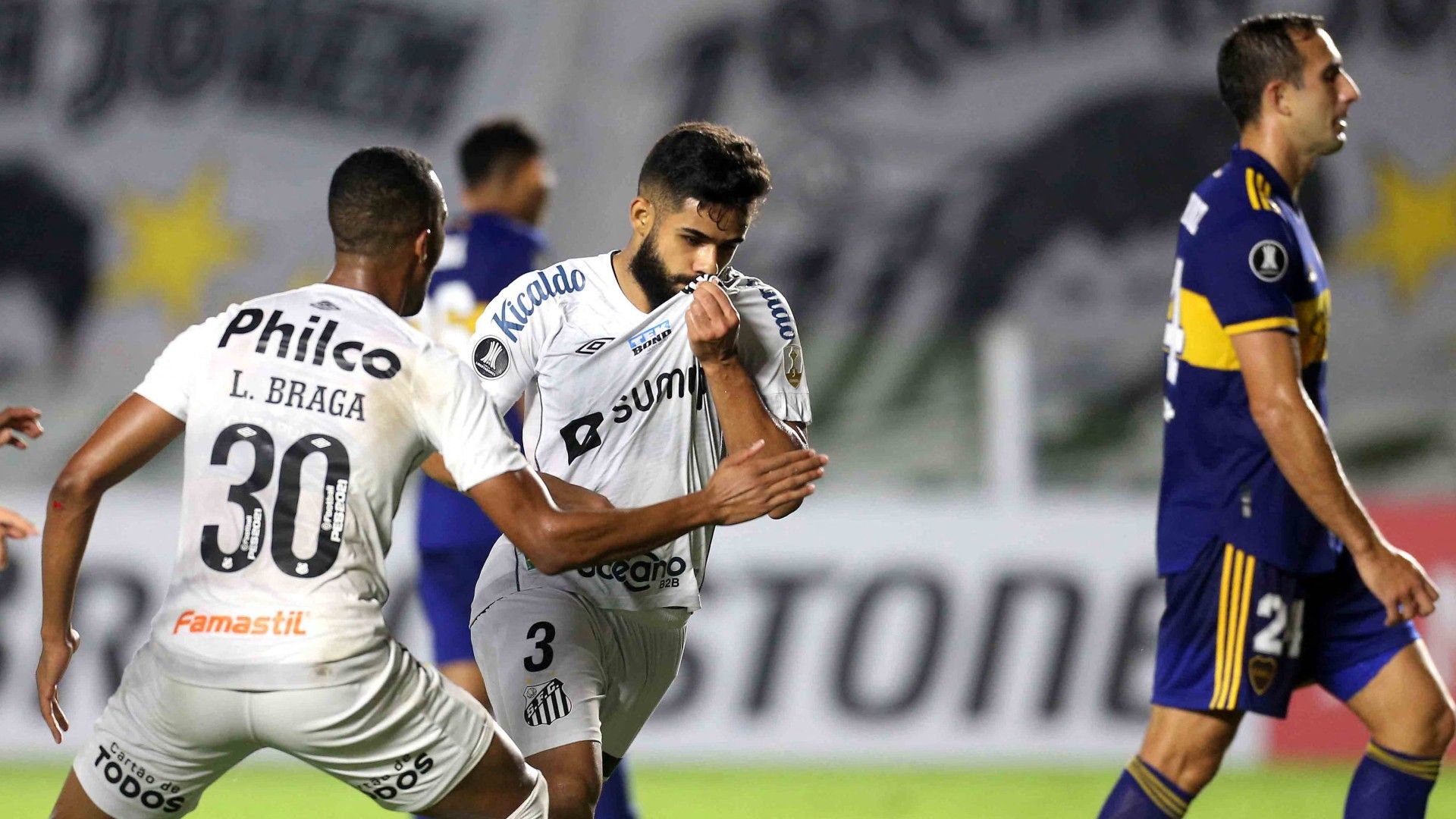 Felipe Jonatan Santos Boca Copa Libertadores 11052021