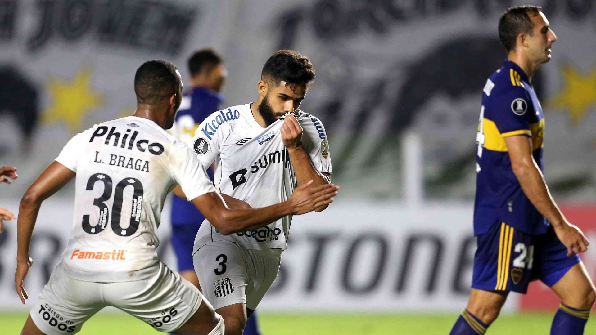 Felipe Jonatan Santos Boca Copa Libertadores 11052021