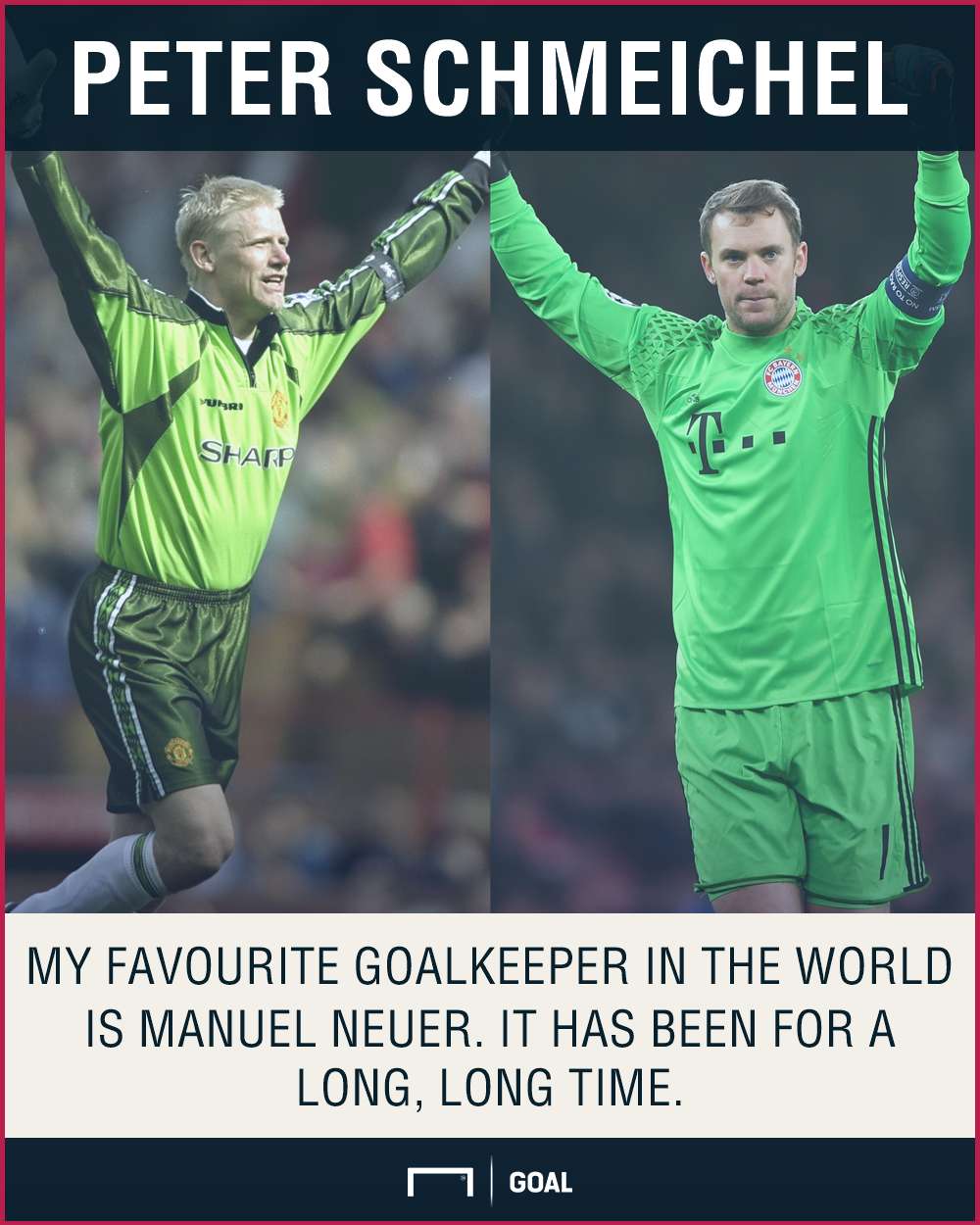 Peter Schmeichel Manuel Neuer world's best