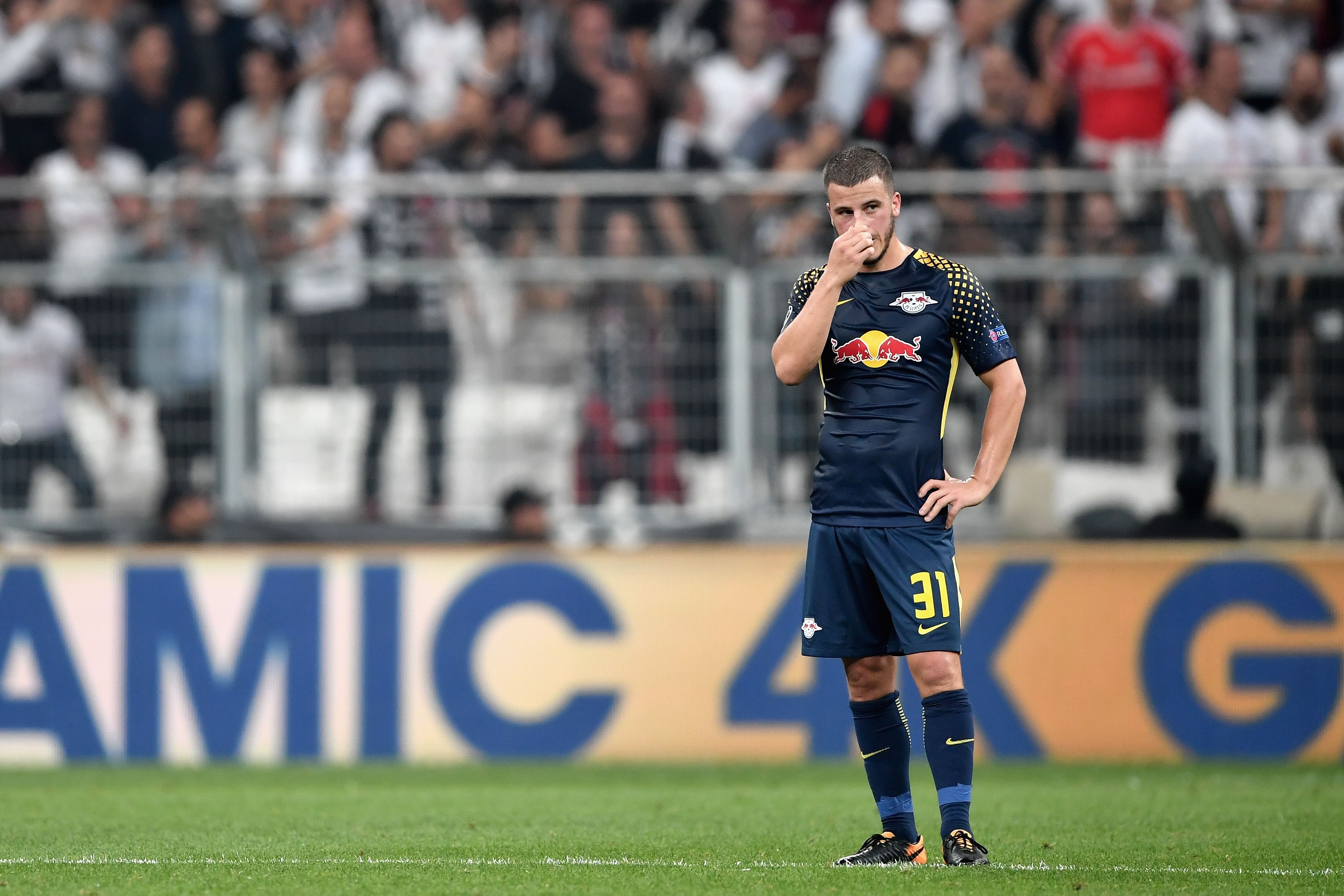Diego Demme Besiktas Leipzig 09/26/17
