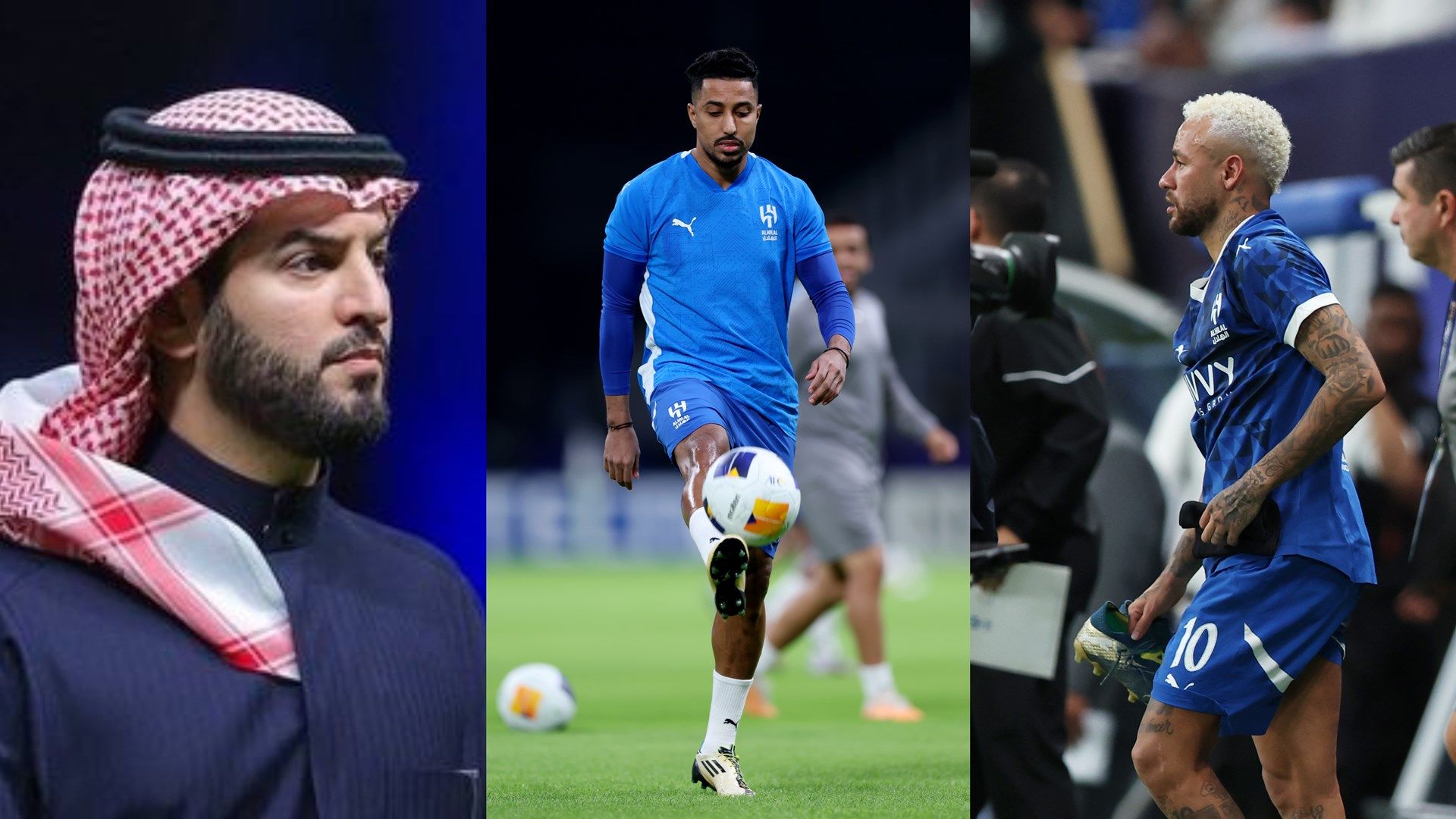 Salem Al-Dawsari Neymar Fahd Ben Nafel Hilal