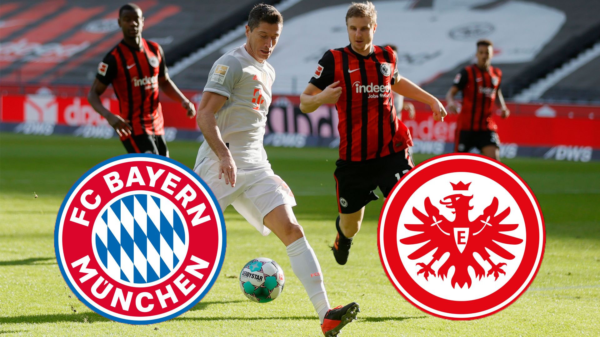 FC Bayern München Eintracht Frankfurt Bundesliga 2021 heute tv live-stream live gfx