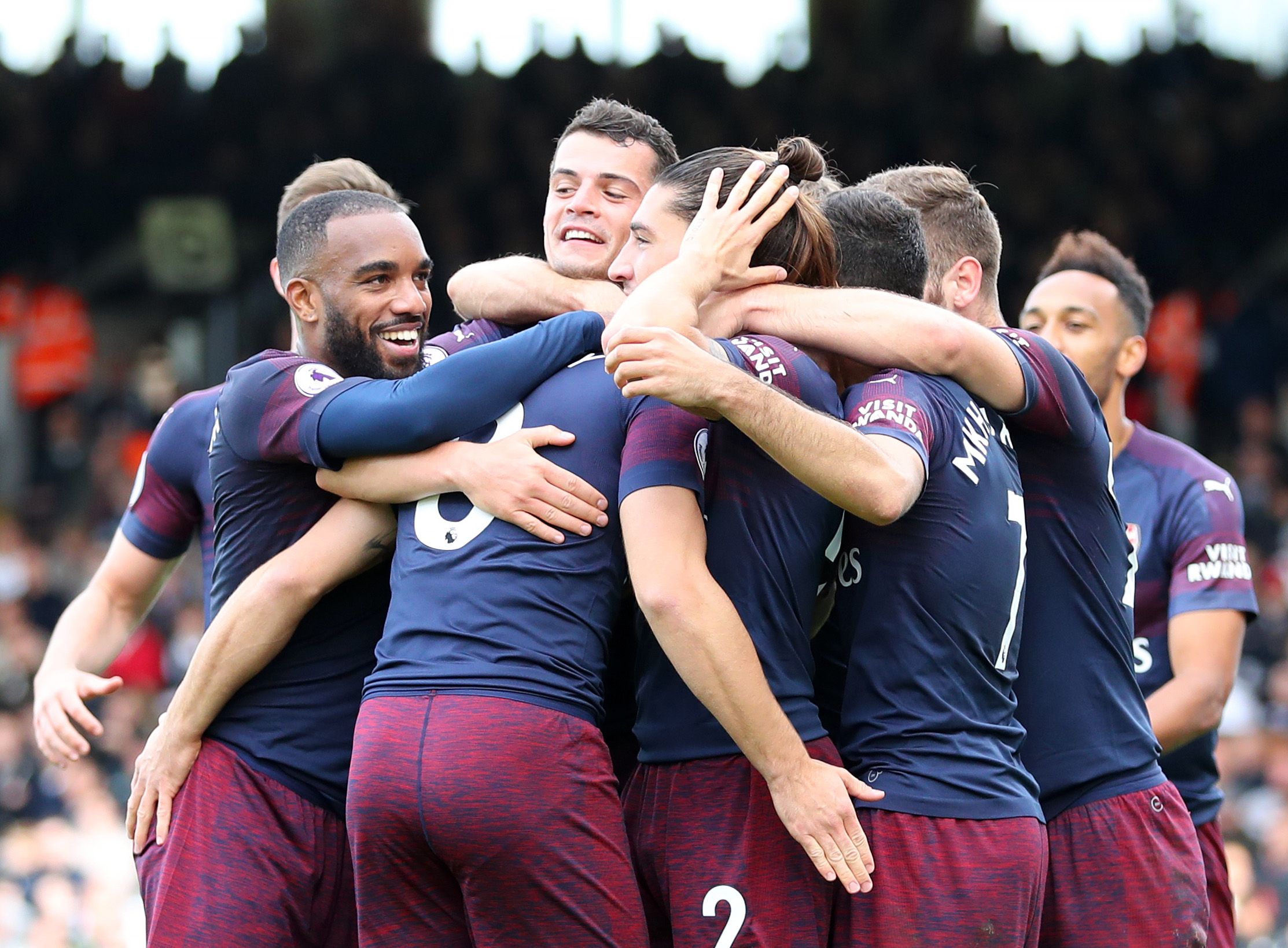 Aaron Ramsey Fulham Arsenal Premier League 07102018