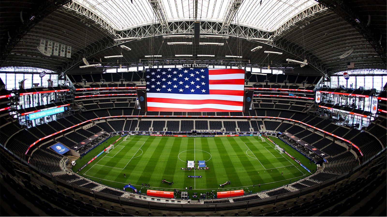 AT&T Stadium usa flagge