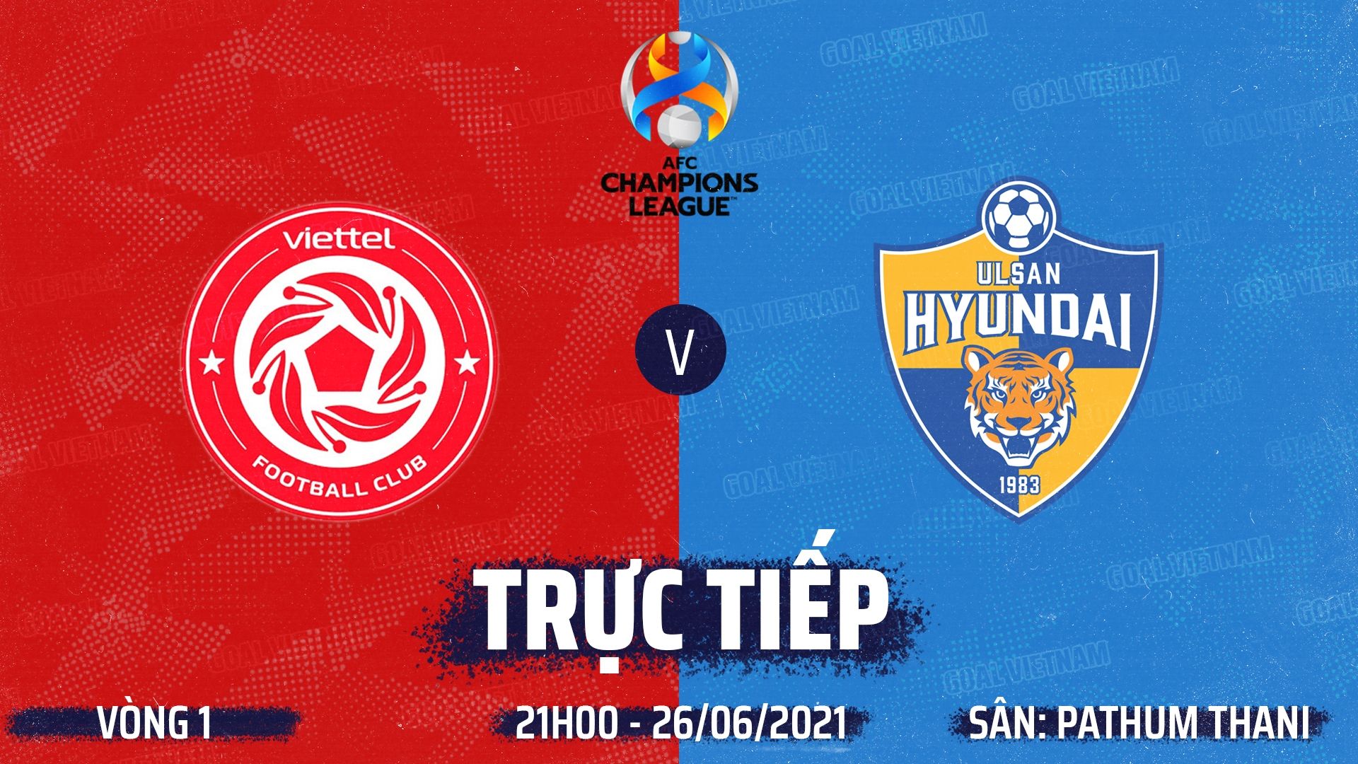 Live Viettel vs Ulsan Hyundai AFC Champions League