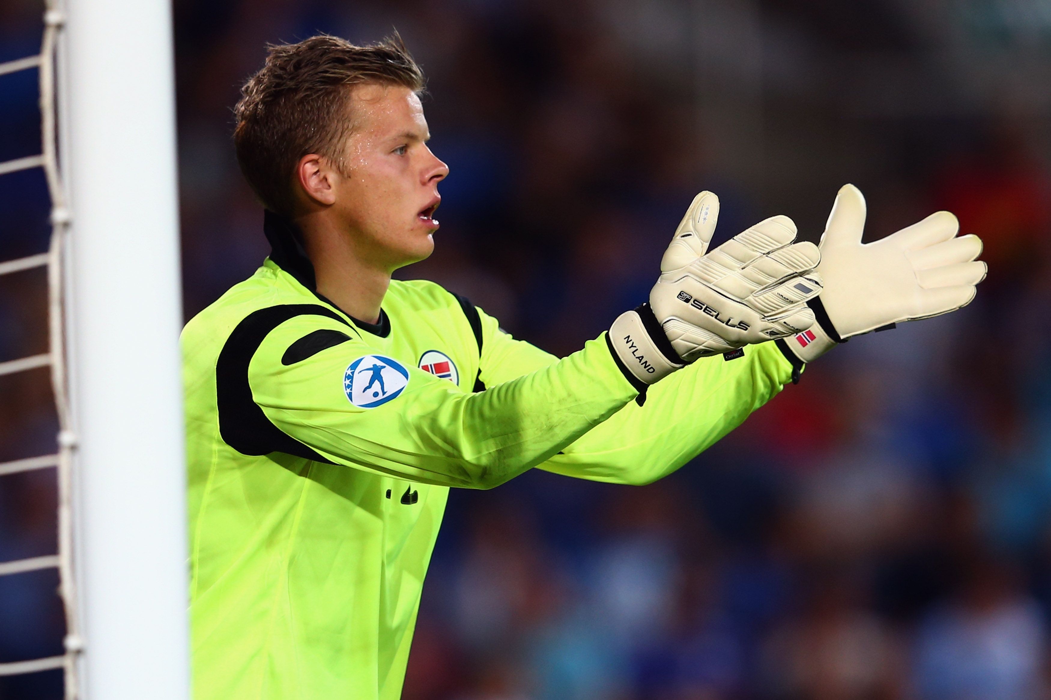 Molde goalkeeper Orjan Nyland