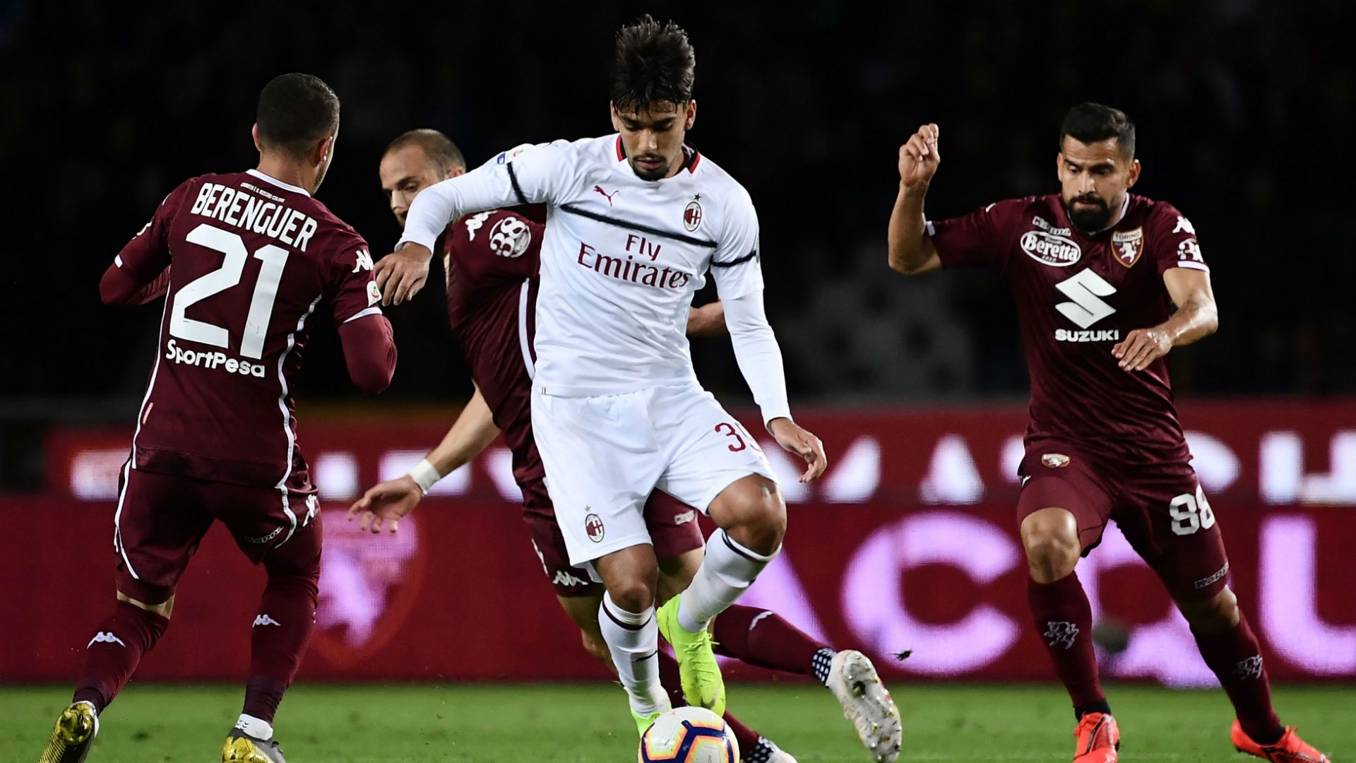 Lucas Paquetà Torino Milan