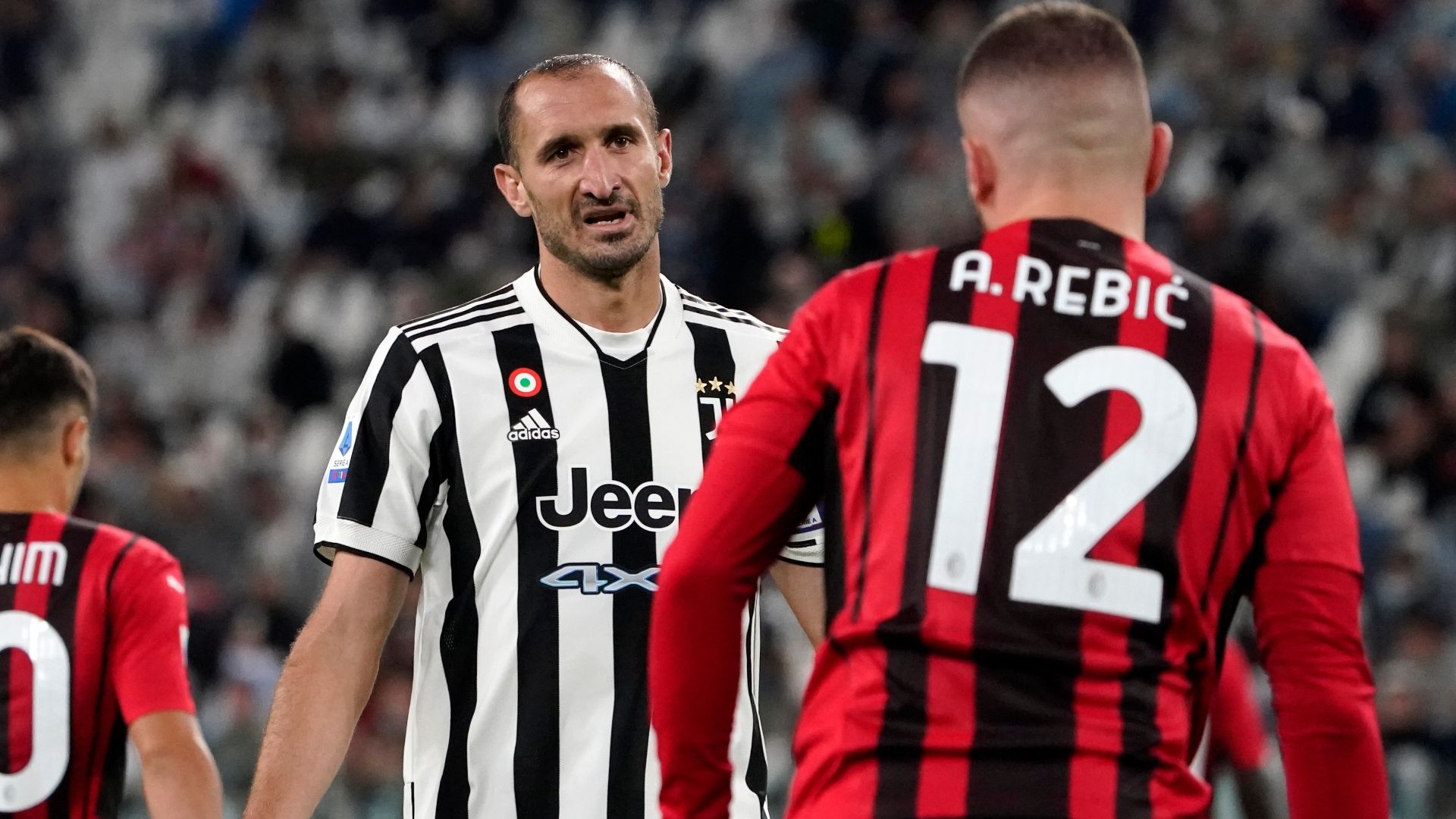 Chiellini Juventus Milan Serie A